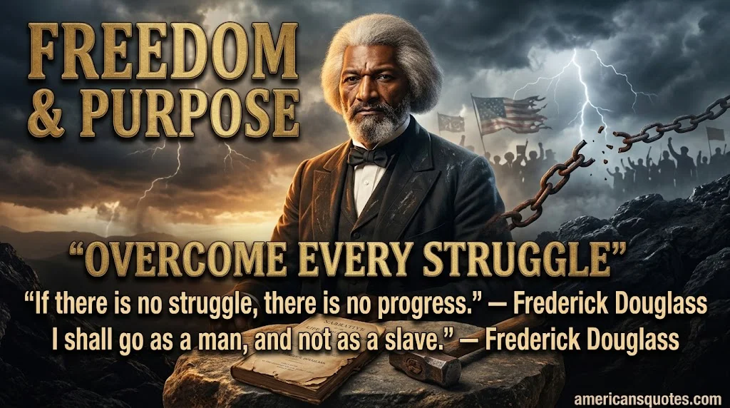 Frederick Douglass Quotes About Overcoming Challenges in Life