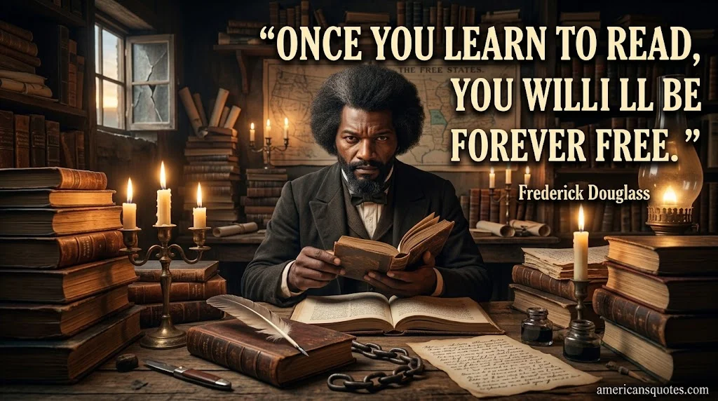 Frederick Douglass Quotes About Strength Through Knowledge and Hard Work