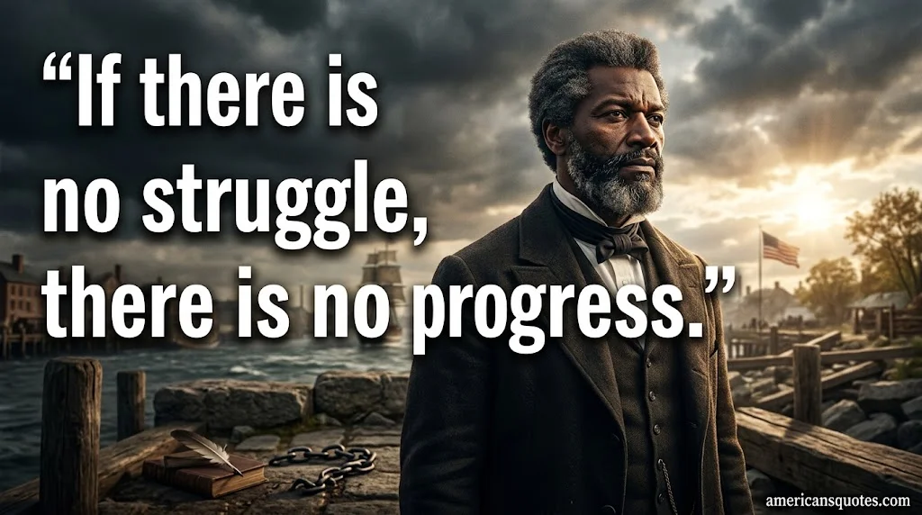 Frederick Douglass Quotes About Strength in Struggle