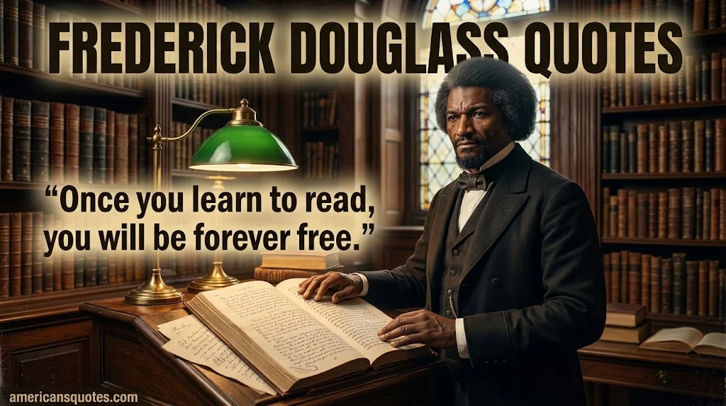 Frederick Douglass Quotes on Education & Knowledge