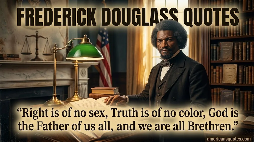 Frederick Douglass Quotes on Justice, Equality & Christianity