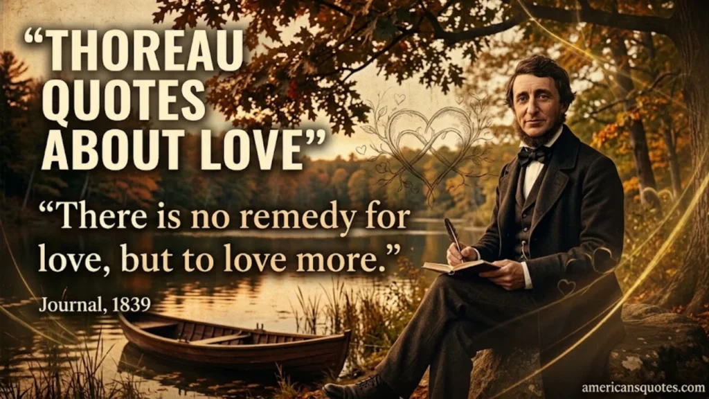 Henry David Thoreau Quotes About Love and Relationships