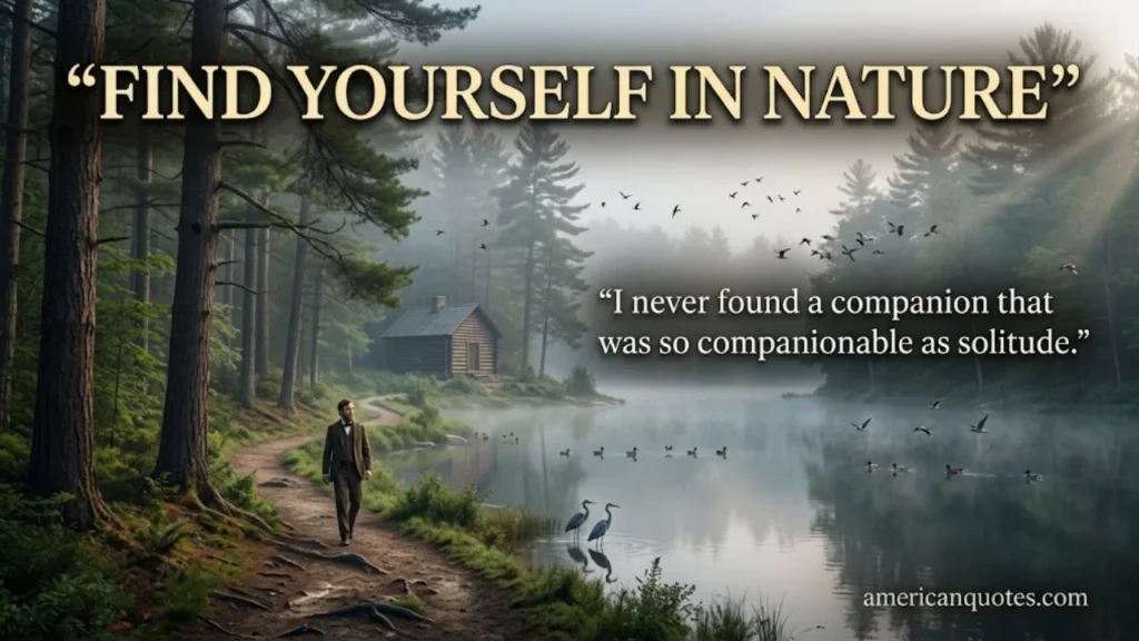 Henry David Thoreau Quotes on Nature, Solitude & Self-Reliance