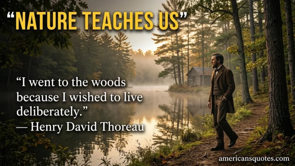 Henry David Thoreau Quotes on Nature, Solitude and Self-Discovery