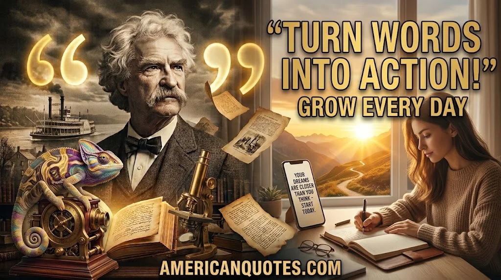 How to Apply Mark Twain's Quotes to Your Personal Growth Journey