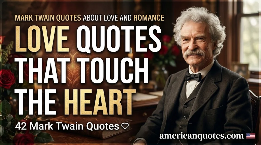 Mark Twain Quotes About Love and Romance