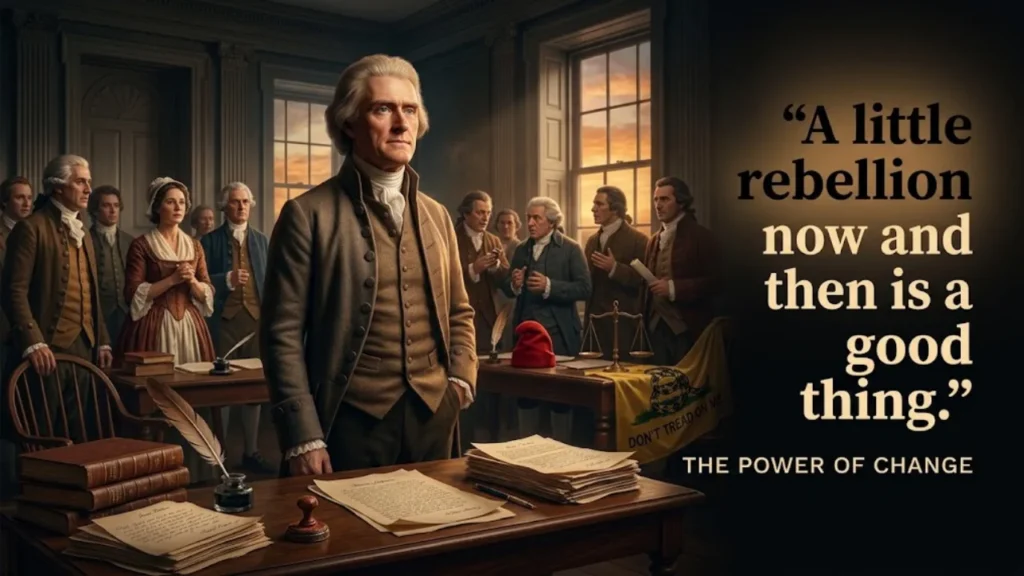 Thomas Jefferson Quotes About Revolution, Government, and Society's Need for Change