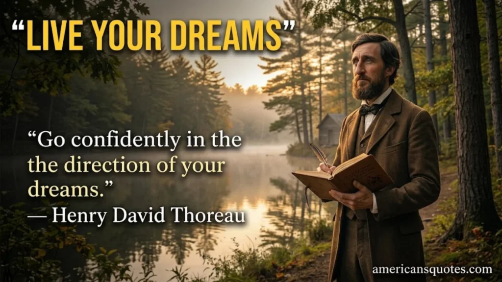 Thoreau Quotes on Dreams, Time and Personal Growth