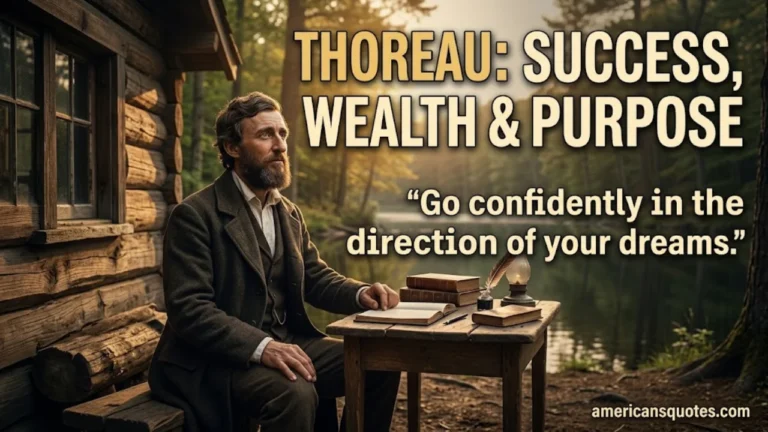 Top 35 Henry David Thoreau Quotes About Success, Wealth, and Purpose