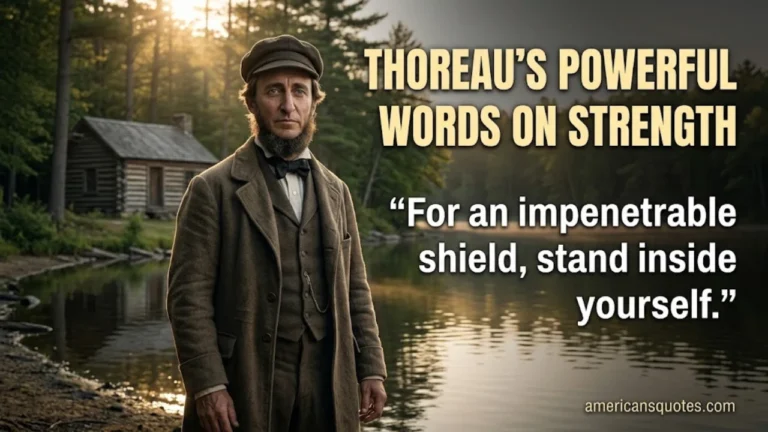Top 45 Henry David Thoreau Quotes About Strength, Endurance, and Character