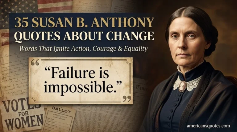 35 Susan B. Anthony Quotes About Change to Ignite Action