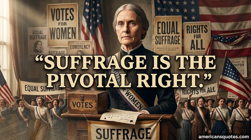 Famous Susan B. Anthony Quotes on Women's Suffrage and Voting Rights