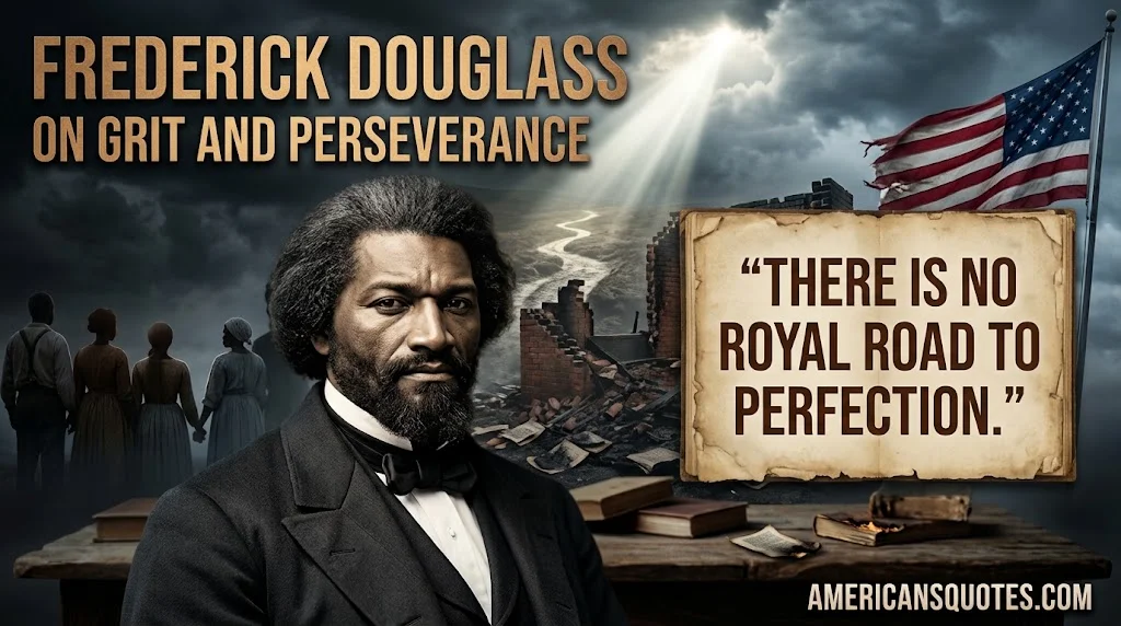 Frederick Douglass Quotes on Grit and Perseverance