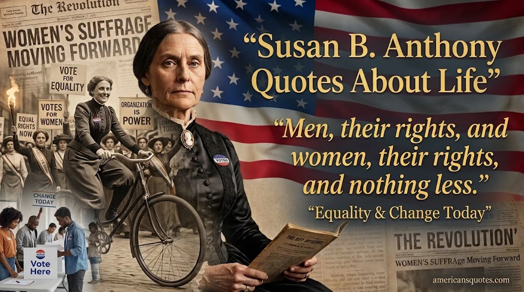 Susan B. Anthony Quotes About Equality and Change Today